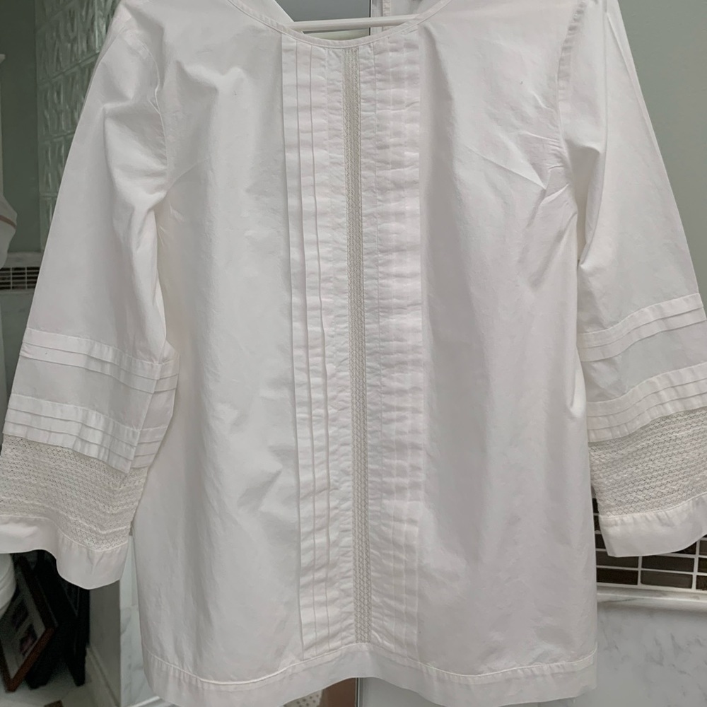 Madewell white blouse
